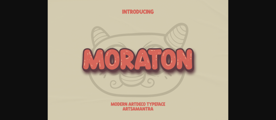 Moraton Font Poster 1