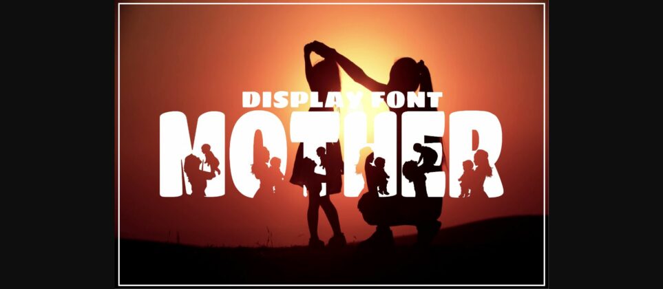 Mother Font Poster 3