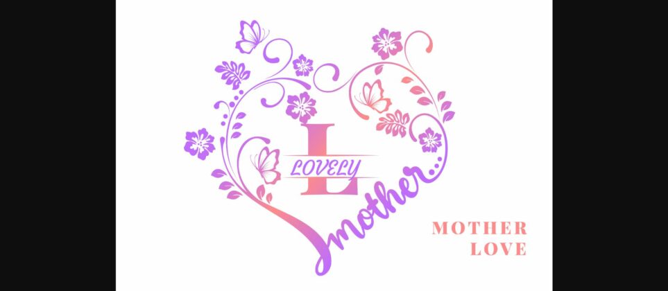 Mother Love Font Poster 3