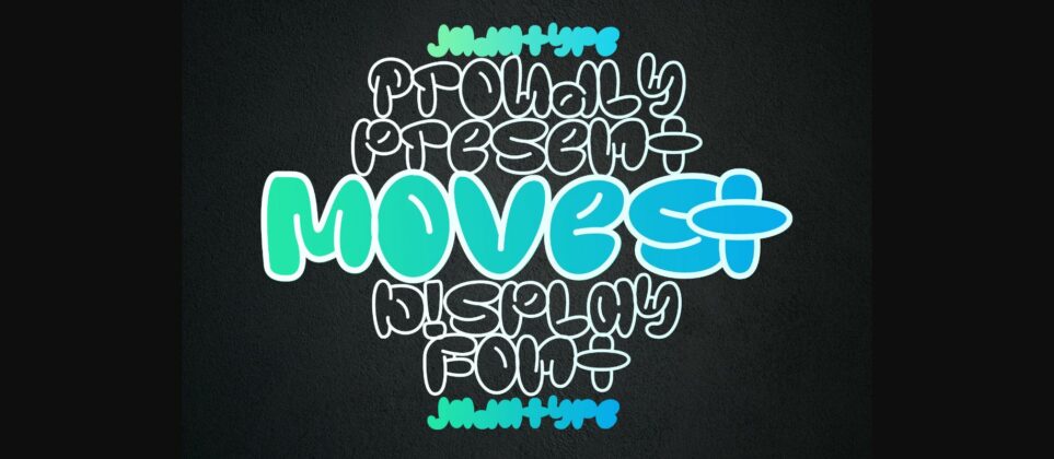 Movest Font Poster 3