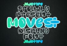 Movest Font Poster 1