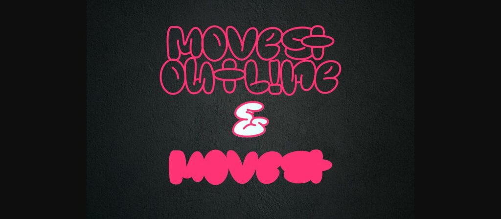 Movest Font Poster 4