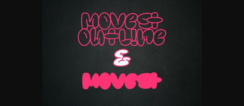 Movest Font Poster 4