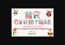 Mr.christmas Font Poster 1