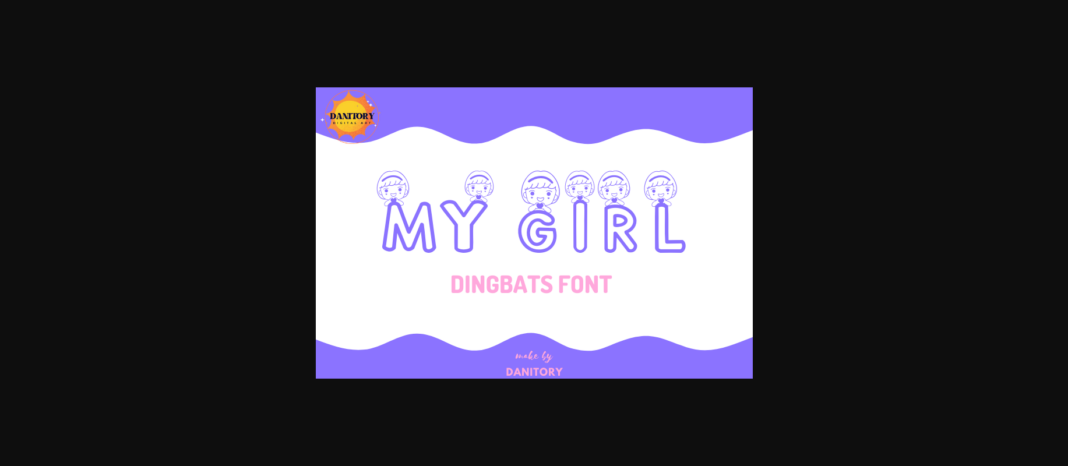 My Girl Font Poster 3
