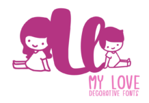 My Love Font Poster 1