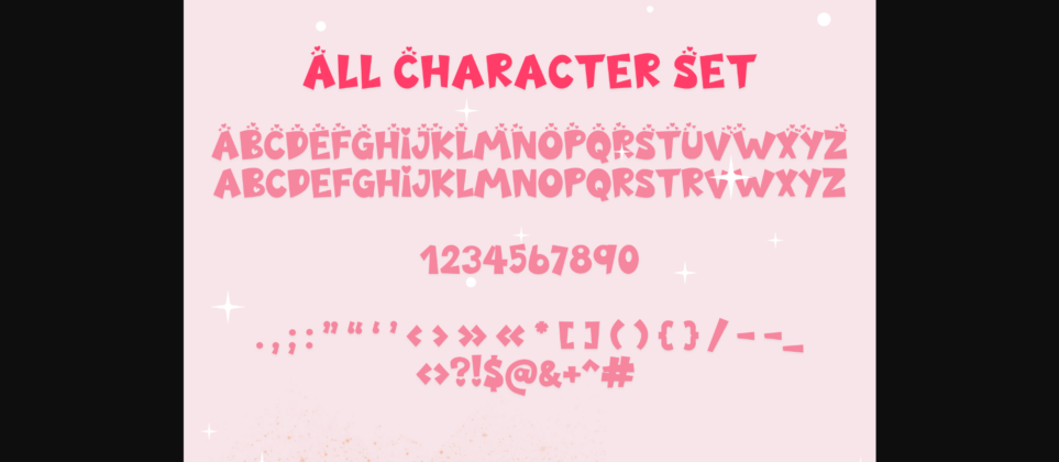 My Valentines Font Poster 7