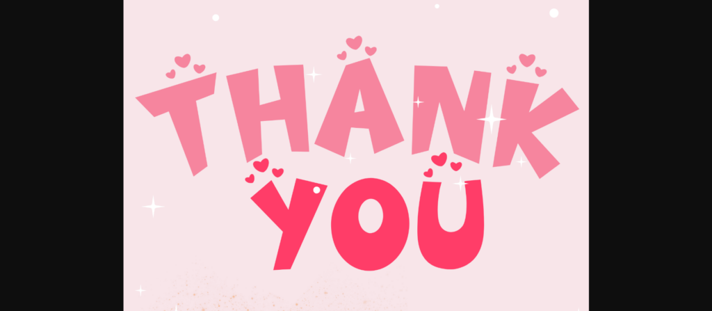 My Valentines Font Poster 8
