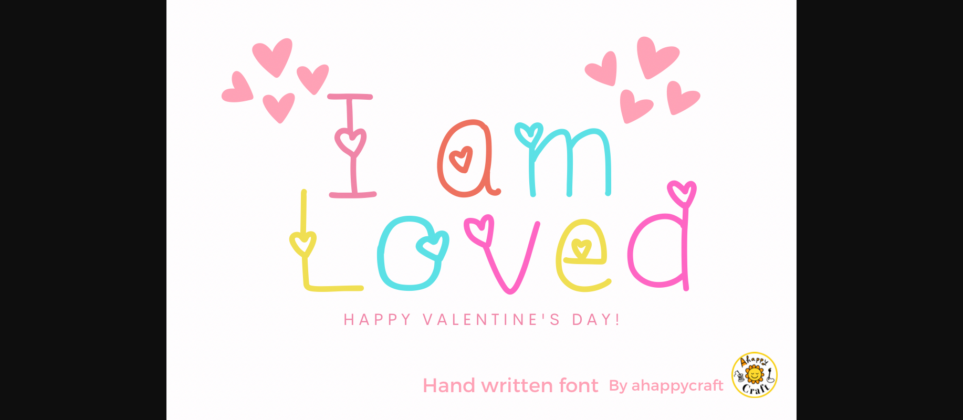 My Dear Font Poster 2