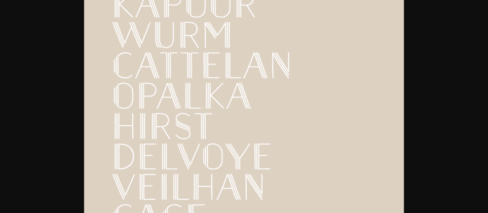 Naive Deco Sans Font Poster 11