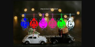 Natale Font Poster 1