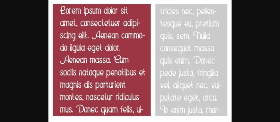 National Nouveau Font Poster 6