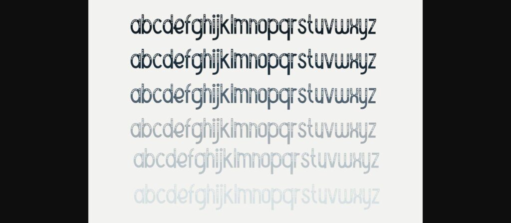 National Nouveau Font Poster 7