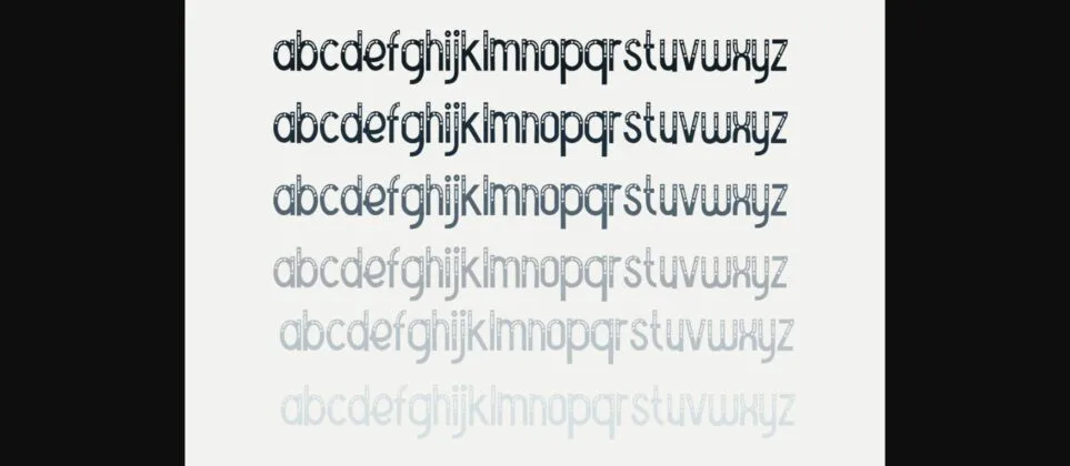 National Nouveau Font Poster 7