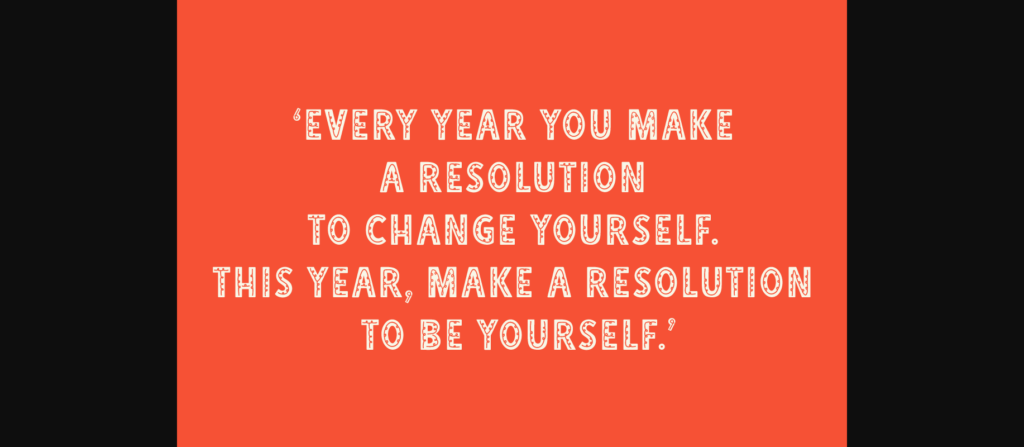 New Year Wishes Font Poster 4