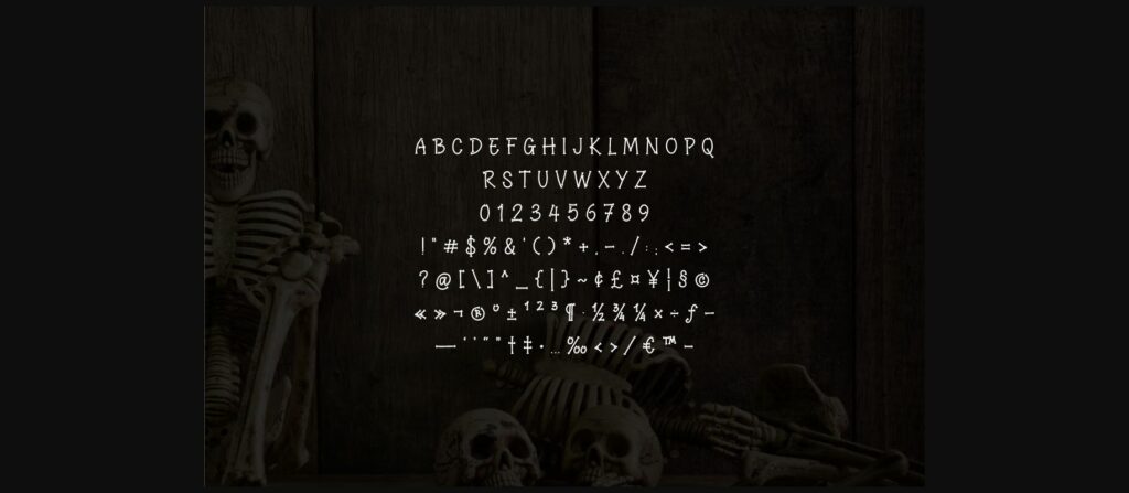 Nighteleton Font Poster 6