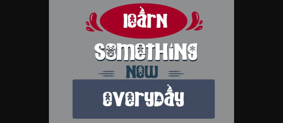 Nincaberry Merry Font Poster 8