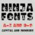 Ninja Font