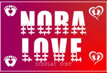 Nora Love Font Poster 1
