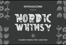 Nordic Whimsy Font Poster 1