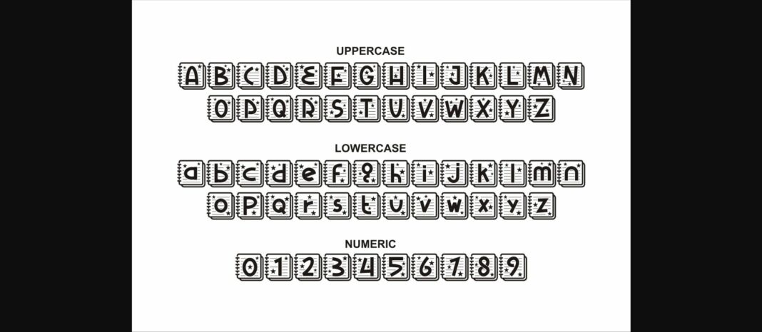 Notes Book Font Poster 7