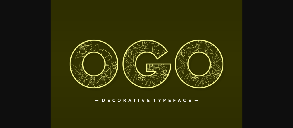 Ogo Font Poster 1