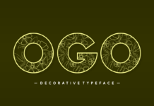 Ogo Font Poster 1