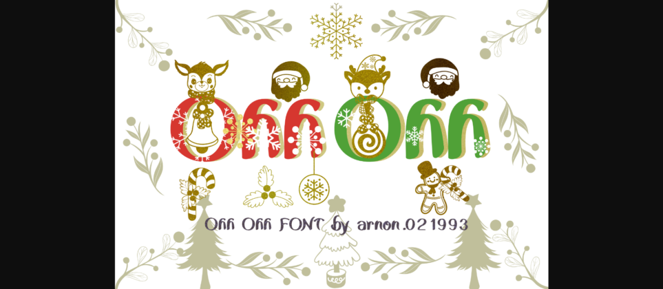 Ohh Ohh Font Poster 3