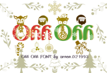 Ohh Ohh Font Poster 1