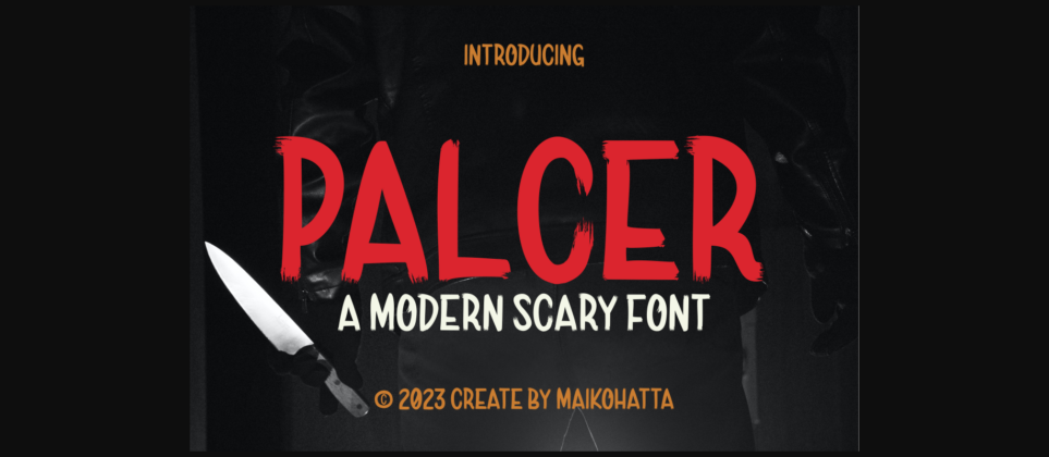 Palcer Font Poster 1