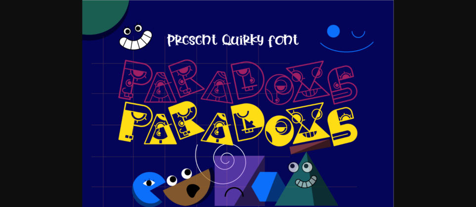 Paradoxs Font Poster 3