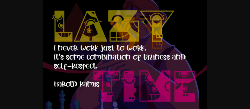 Paradoxs Font Poster 6