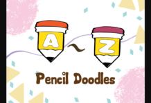 Pencil Doodles Font Poster 1