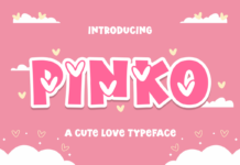 Pinko Font Poster 1