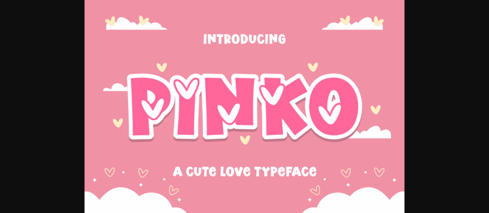 Pinko Font Poster 1