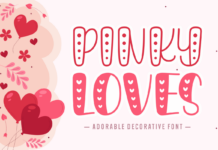 Pinky Loves Font Poster 1
