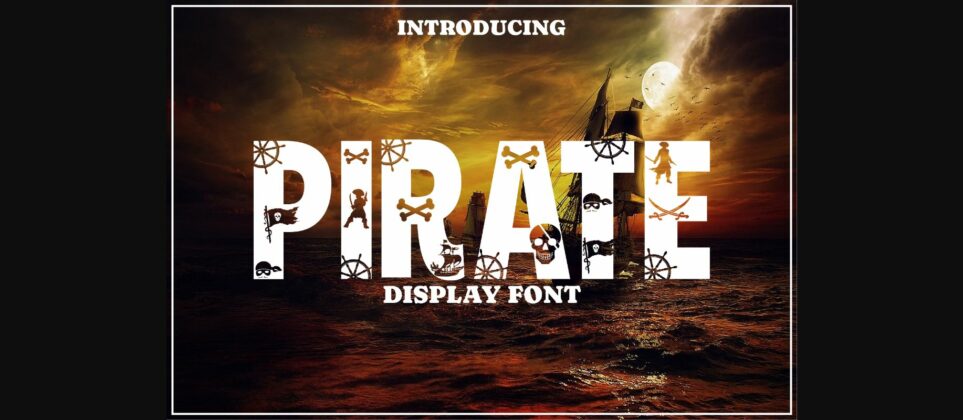 Pirate Font Poster 3