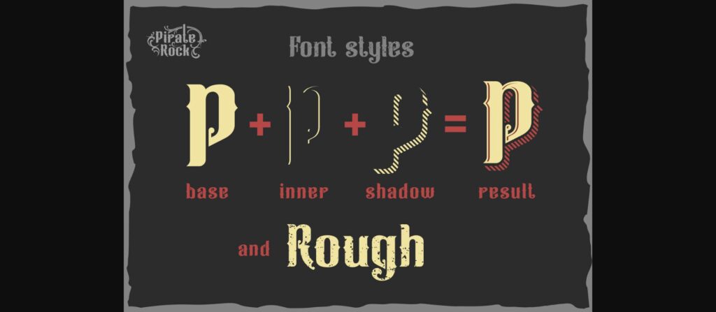 Pirate Rock Font Poster 7