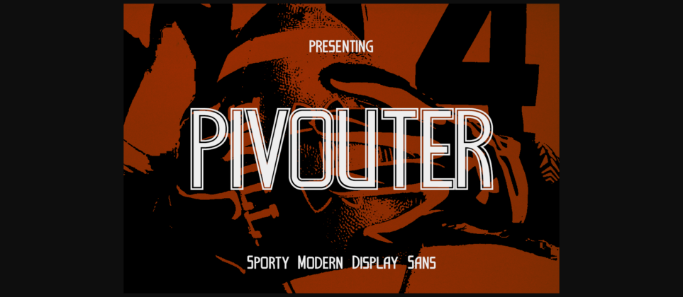 Pivouter Font Poster 3