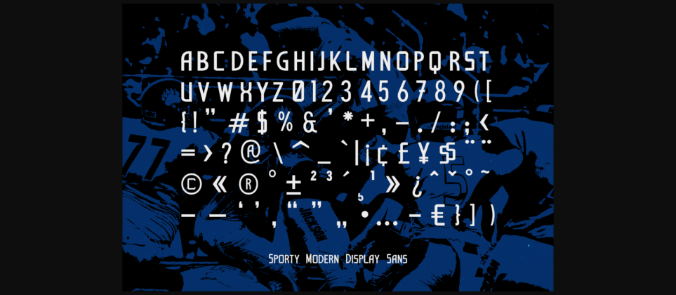 Pivouter Font Poster 4