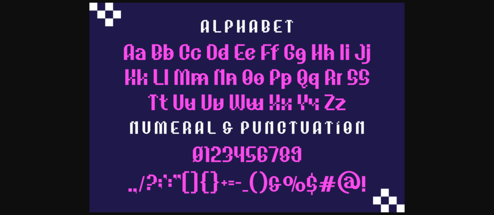 Pixabye Font Poster 2