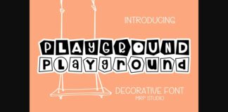 Playground Font Poster 1