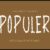 Populer Font