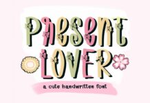 Present Lover Font Poster 1