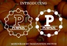 Pumpkin Font Pumpkin Font Poster 1