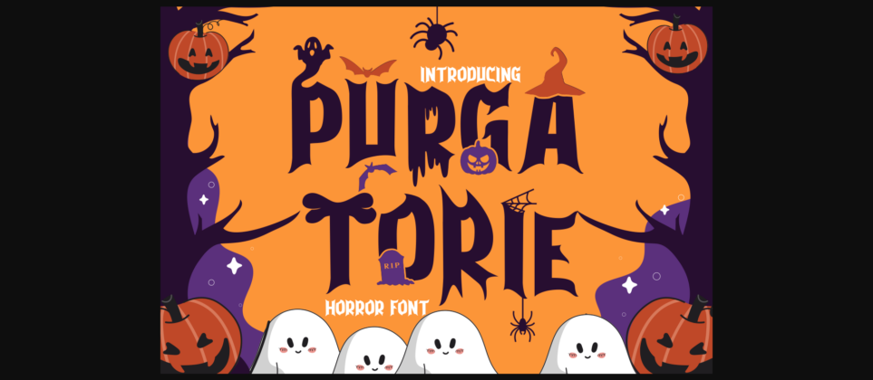 Purgatorie Font Poster 3