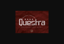 Questra Font Poster 1