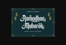 Ramadhan Mubarok Font Poster 1