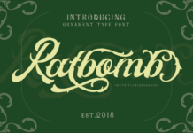 Ratbomb Font Poster 1