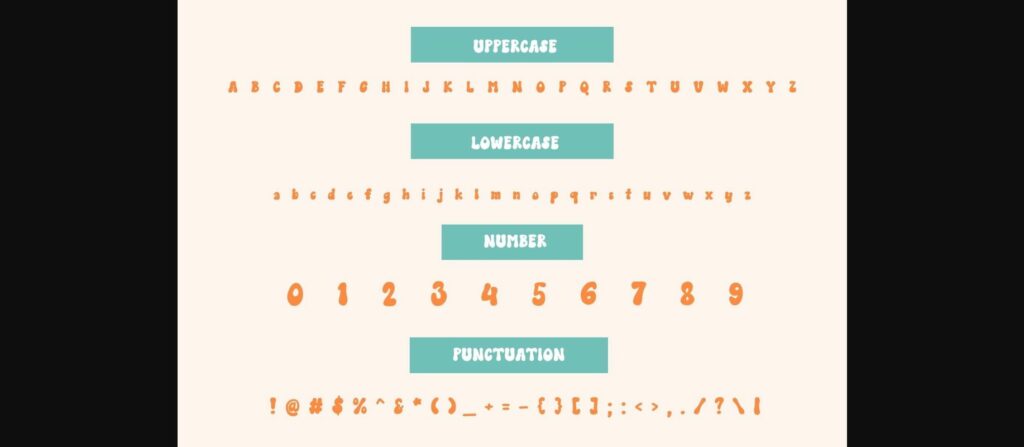 Retro Friday Font Poster 9